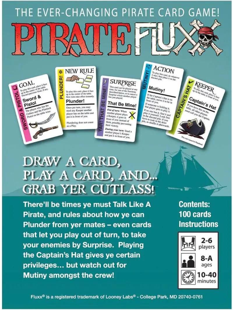 Find out about Pirate Fluxx