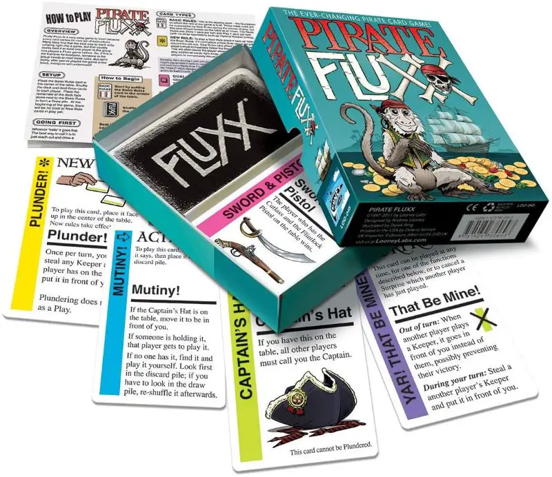 How to play Pirate Fluxx