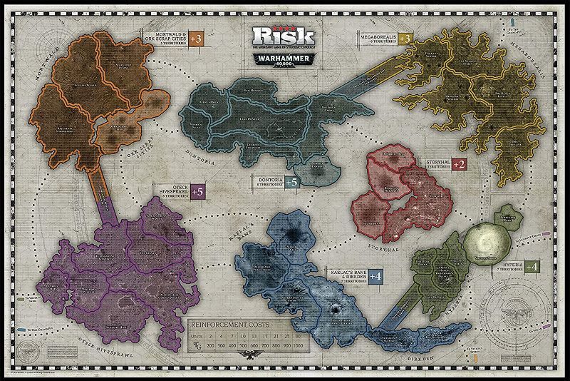 How to play Risk Warhammer 40,000
