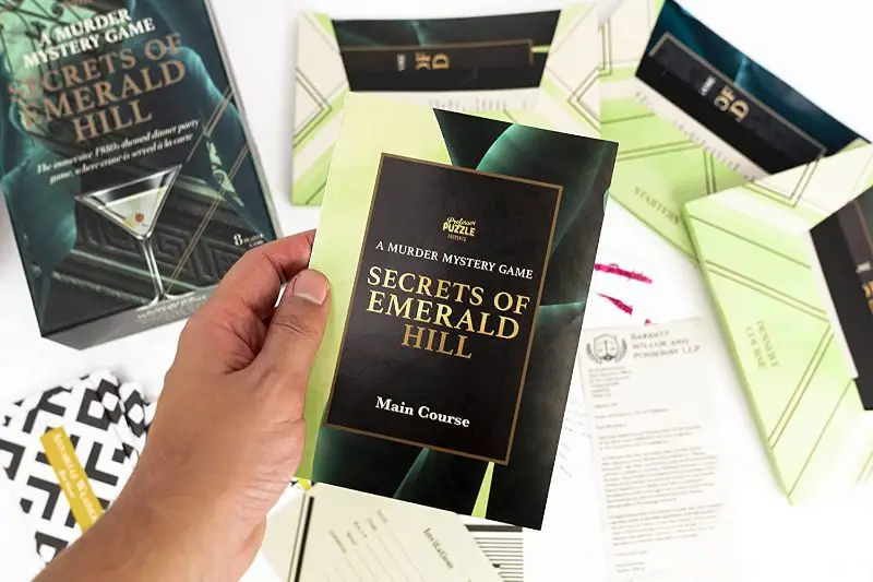 Find out about Secrets of Emerald Hill: A Murder Mystery Game