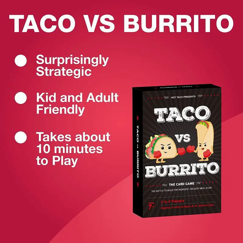 Find out about Taco vs. Burrito