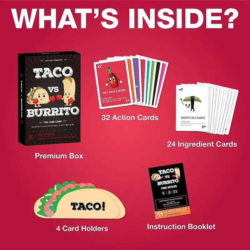How to play Taco vs. Burrito