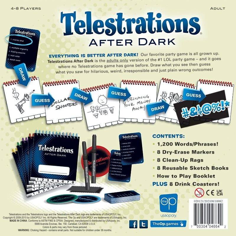 How to play Telestrations After Dark