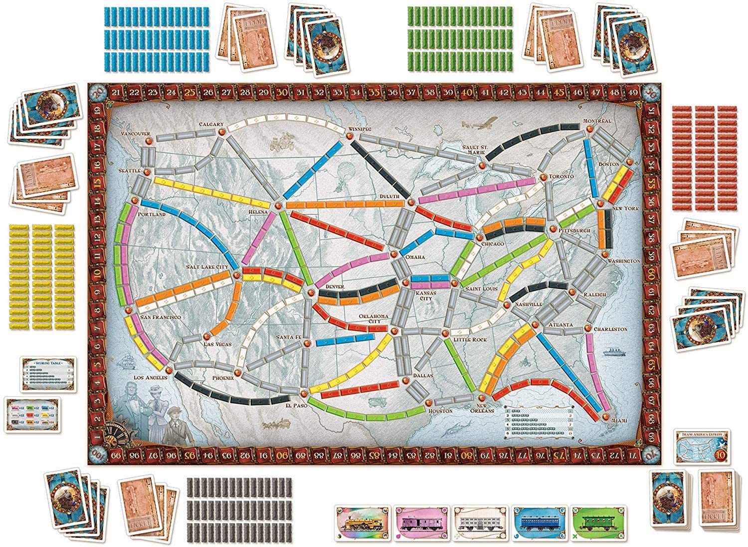 How to play Ticket to Ride