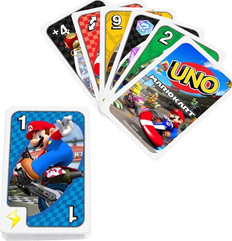 How to play UNO: Mario Kart