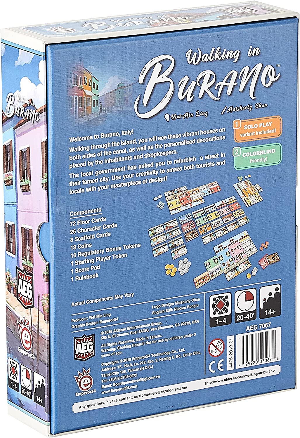 How to play Walking in Burano